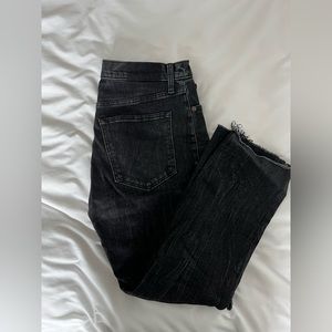 Abercrombie Ultra High Rise Distressed Mom Jean